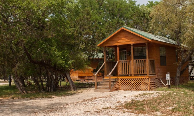 Lakehills Complejo | Medina Lake Camping Resort Cabin 3