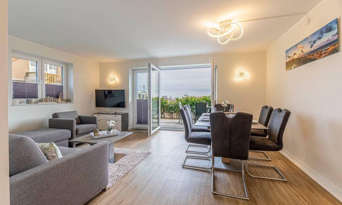 Hohwacht Apartamento | Meeresblick "Morgensonne" Haus 3, WE 35