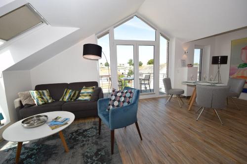 Hohwacht Apartamento | Meeresblick "Storchennest" Haus 1, WE 13