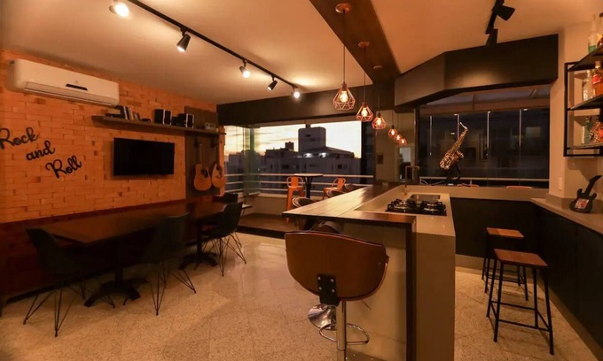 Centro Apartamento | Mega themed luxury apartment in the heart of Florianópolis, Brazil!