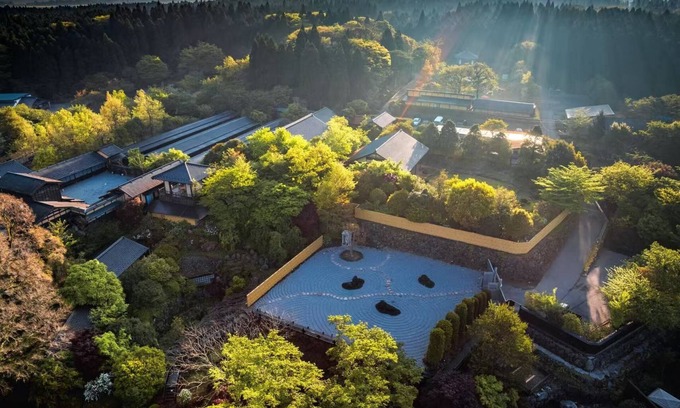 Aso Villa | Meihodo Kourokan｜Spacious guest rooms that fuse tradition and modernity with cultural experiences
