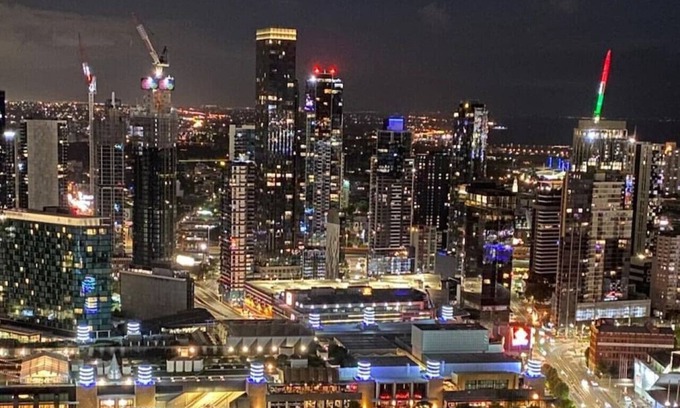 Docklands Apartamento | Melbourne CBD SouthernCross St Collins St Skyline Retreat balcony