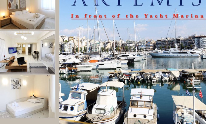 Pasalimani Apartamento | MELMA PROPERTIES- ARTEMIS lower ground apartment in front of the Yacht Marina