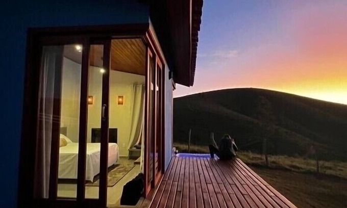 Cunha Chalet De Esquí | Meraki - Chalé com Ofurô Externo nas Montanhas de Cunha - SP
