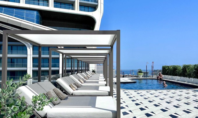 Paceville Apartamento | Mercury Suite Delightful w/Pool access by ArcoBnb