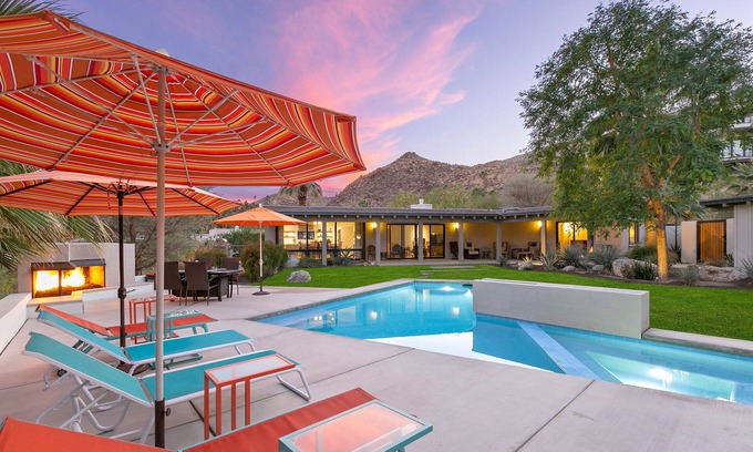 The Mesa Casa | 'Mesa Ranch' 1 Acre Palm Springs Compound