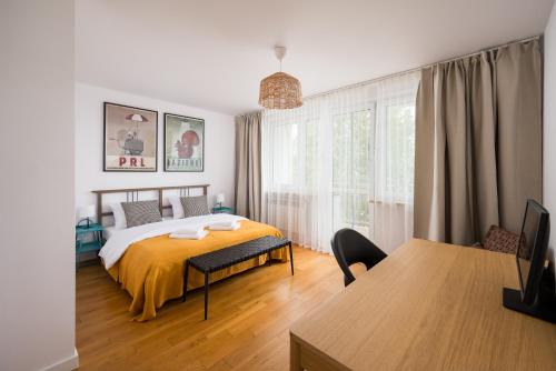 Ursynow Apartamento | Metro Stokłosy 2-Bedroom Apartment