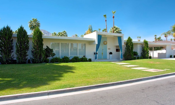 Indian Wells Casa | Casa de diseñador Mid Century Dream! Permiso # VV-0029
