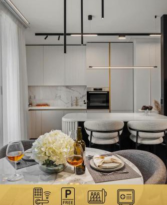 Aviatiei Apartamento | Mido Bird Luxury Apartment with Private Parking & Self Check-in