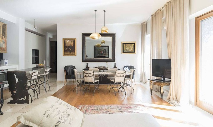 Central Station Apartamento | Elegante, espacioso y refinado apartamento de cuatro habitaciones perfecto para visitar Milán