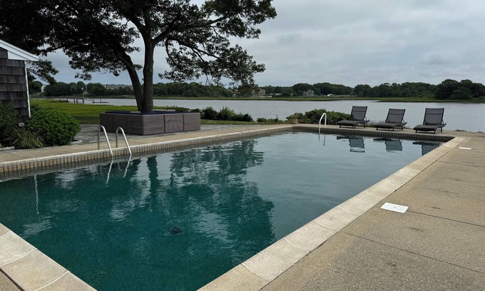 West Yarmouth Casa | Mill Creek Waterfront with Pool - Breathtaking Views
