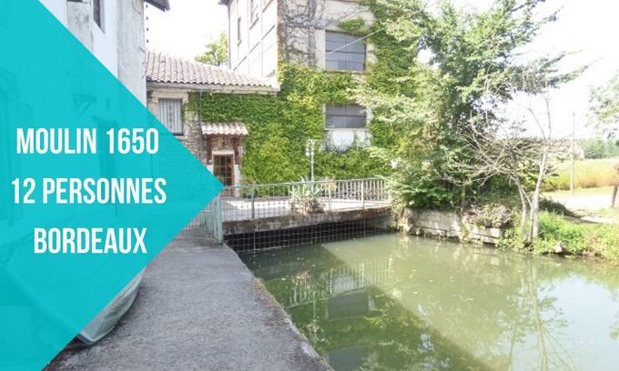 Bassanne Casa | Mill with swimming pool and sauna near Bordeaux