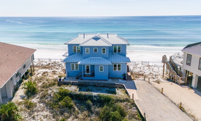 Dune Allen Beach Casa | Million Dollar Views 4BR on Private Beach + Premium Beach Service | The Allen House
