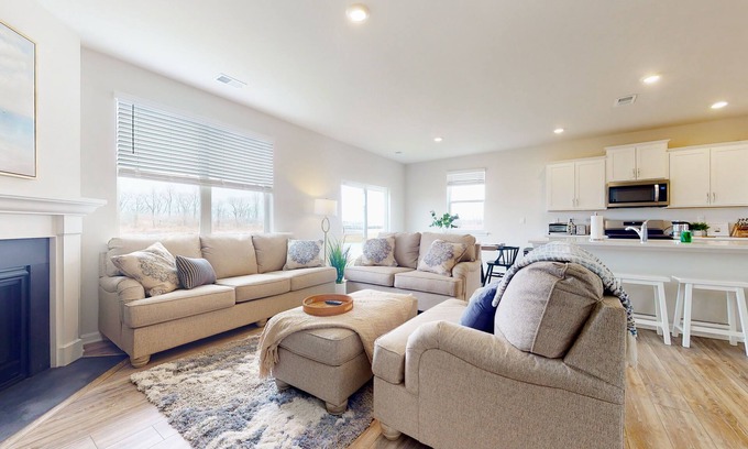 Millville Casa | Millville By The Sea home with water views, pool, athletic court, gym - dogs ok