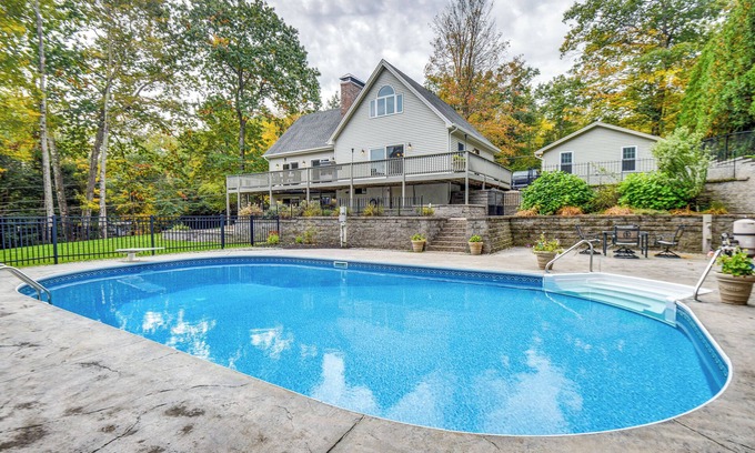 Milton Casa | Milton Hidden Gem w/ Pool, Hot Tub & Fireplace!