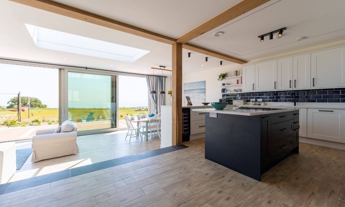 St. Levan Cabaña | Minack View - a modern home that sleeps 12 guests in 6 bedrooms