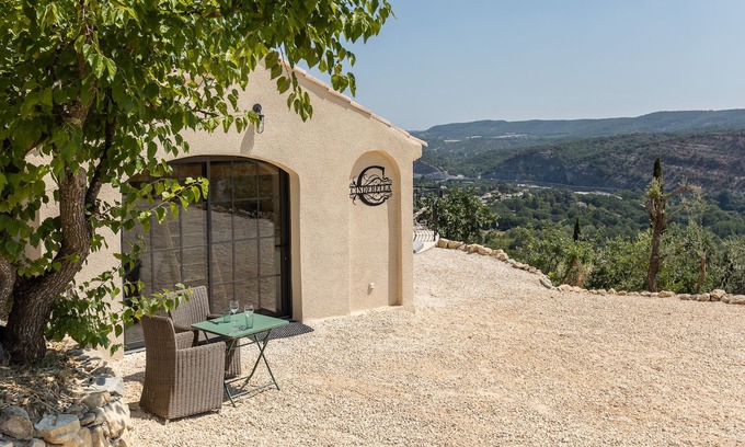 Sampzon Apartamento | Mini house with magnificent view