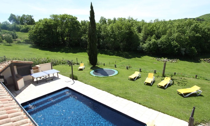 Roumengoux Villa | Mirepoix Bright Architect Villa Piscina climatizada Sala de fitness Golf