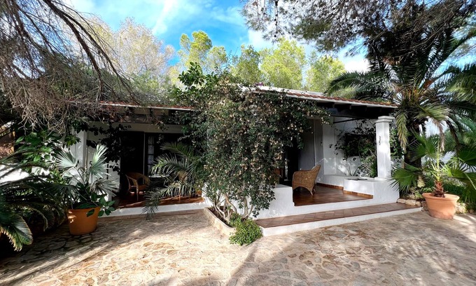 Formentera Casa | Playa Mitgorn: Casa con Jardin a 200m del Mar