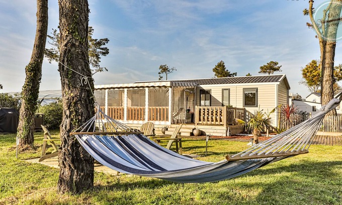 Saint-Hilaire-de-Riez Casa | Mobil-Home Parc des Roselières