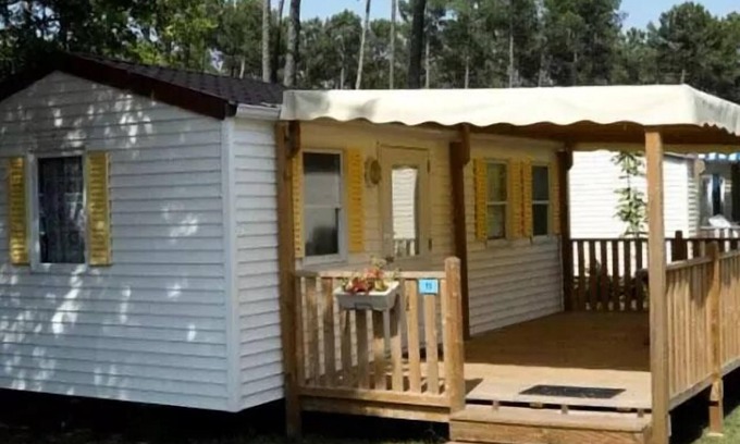 Saint-Paul-de-Vezelin Casa | Mobil home 2 Schlafzimmer mit TV 4 Personen