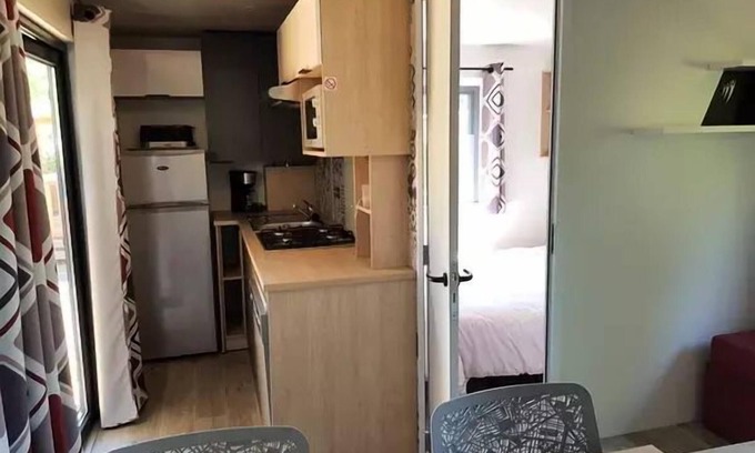 Sadirac Casa | Mobil-Home Akazie 4 Zimmer 6 Personen Klimaanlage + TV