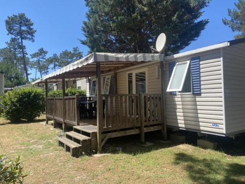 Saint-Julien-en-Born Complejo | Mobil Home Casita 6-8 personnes, 3 chambres