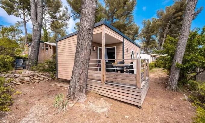 Argeles-sur-Mer Casa | Mobile home Einfache Terrasse