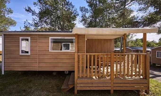 Nans-les-Pins Casa | Mobile home Einfache Terrasse