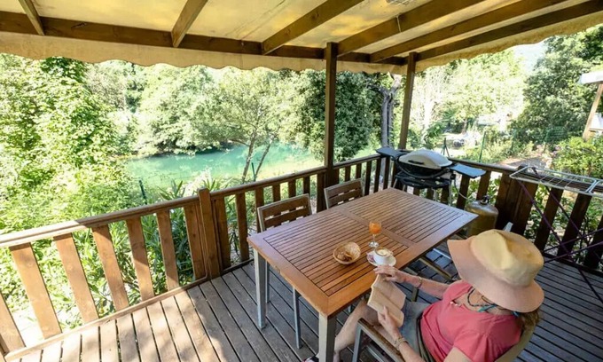 Auribeau-sur-Siagne Casa | Camping Le Parc des Monges *** - Mobil Home Restanque 3 Habitaciones 4 Personas