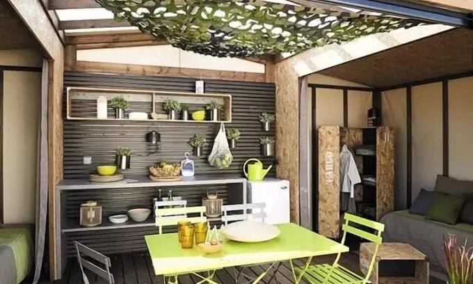 Ribes Casa | Mobil-toile Maori von Mittwoch bis Mittwoch in Saison 4 Personen