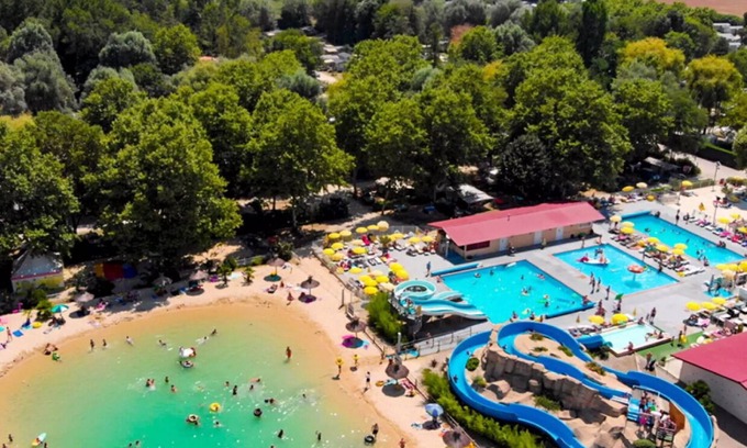 Chateauneuf-de-Galaure Casa | Mobile home rental in drome in a magnificent 4* campsite