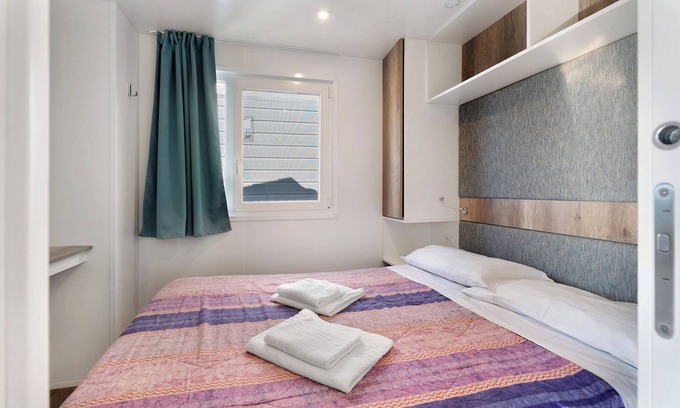 Ispra Apartamento | Casa móvil 'Casa Mobile Standard 2' con vistas al lago, Wi-Fi y aire acondicionado