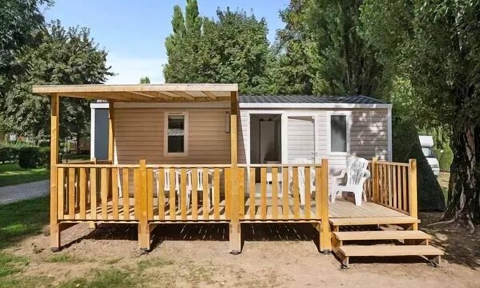Wanroij Casa | Mobilheim - Raised Terrace
