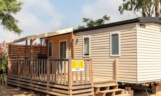 Saint-Yvi Casa | Mobile-home | Comfort | 2 Bedrooms | 4 persons | Raised terrace