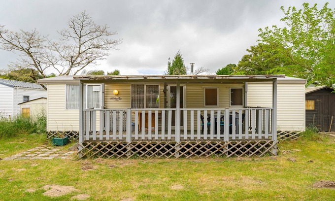 La Tremblade Alquiler De RV | Mobilhome 'Mobilhome Mh287 La Tremblade' con piscina compartida, terraza y aire acondicionado
