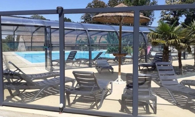 Jullouville Casa | Mobilhome by the sea for 4 pers. in the Bay of Mt St Michel -50-JULLOUVILLE