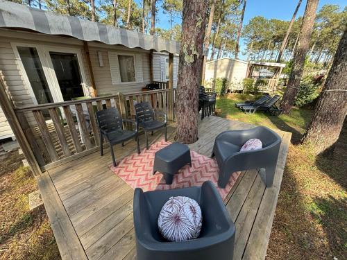 Saint-Julien-en-Born Complejo | Mobilhome tout confort - Les dunes de Contis