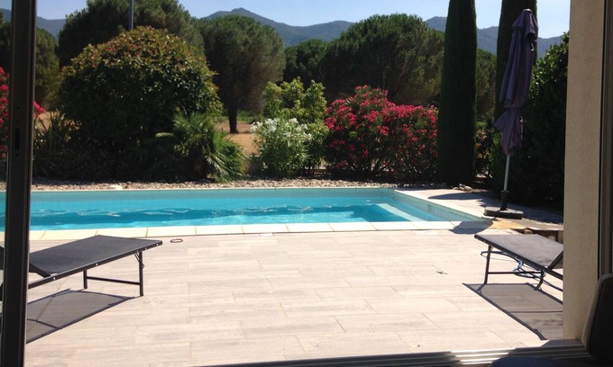 Saint-Genis Villa | villa moderna cerca del mar, frente al macizo de Albères, cerca de España