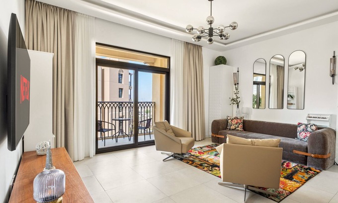 Umm Suqeim 3 Apartamento | Modern 1 BD in Madinat Jumeirah Living