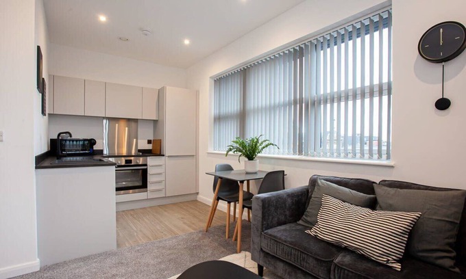 Bolton Apartamento | Modern 1 Bedroom Apartment in Central Bolton