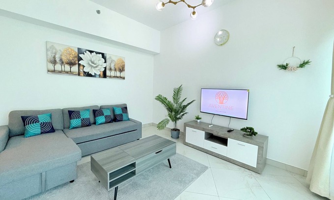Dubai Apartamento | Modern 1-bedroom apartment with fitness room, swimming and Sauna