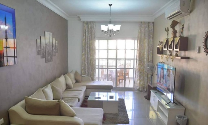 El Hadaba Apartamento | Modern 2-bedroom Apt in front of the Pool in Delta Sharm Resort