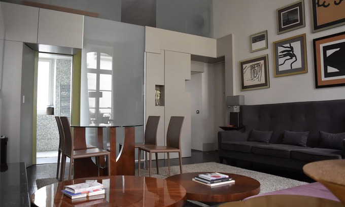 3rd Arrondissement Apartamento | Moderno apartamento de 2 dormitorios en el Marais, para 5 personas