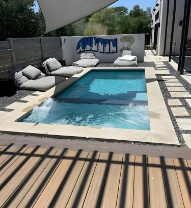 Central East Austin Casa | Modern 2-Home Private Oasis w Pool Hot Tub in DT