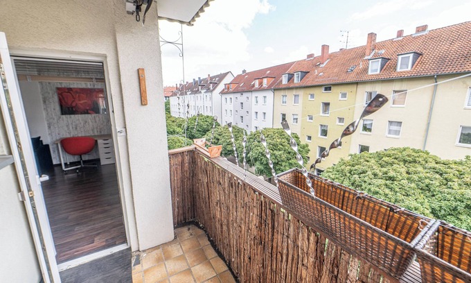 Ostliches Ringgebiet Apartamento | Modern 2-room apartment near the university - quiet, cozy & close to the city