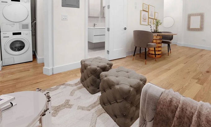 Manhattan Apartamento | Modern 2BR/2BA Apartment w/ Chic Design & Washer/Dryer in Prime Upper West Side