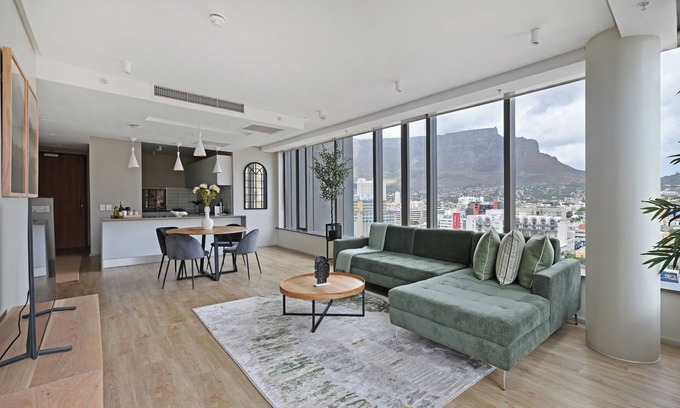 Schotsche Kloof Apartamento | Modern 2BR Apartment with Stunning Mountain Views