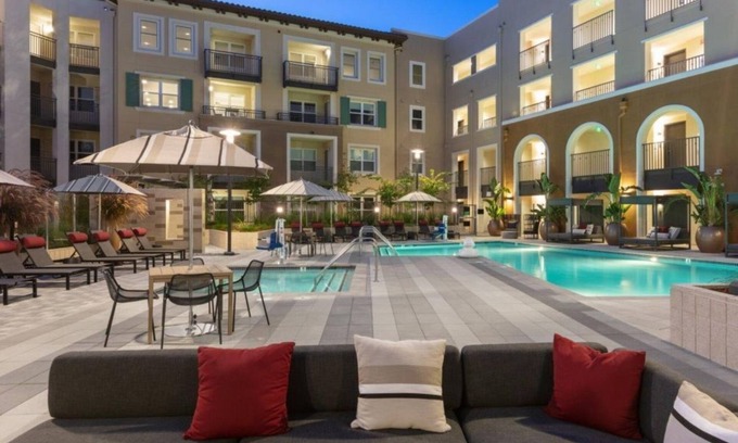 Whisman Station Condominio | Modern 2BR Condo with Pool and Gym in Revela