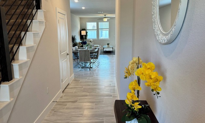 Wells Branch Casa | Modern 3-bedroom house for 6persons with AC and WiFi in delightful Austin